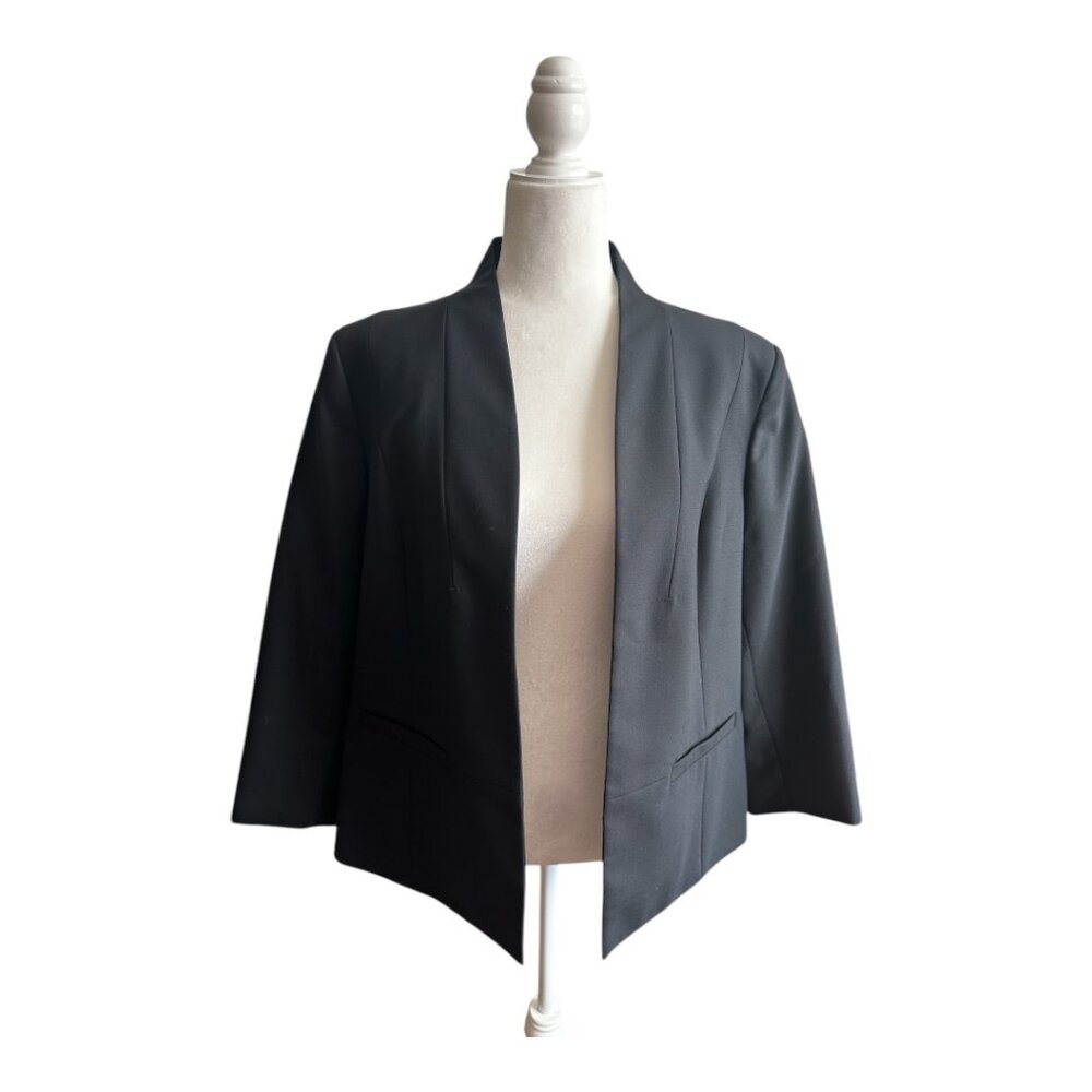 Jones New York Platinum Collection Open Front Blazer